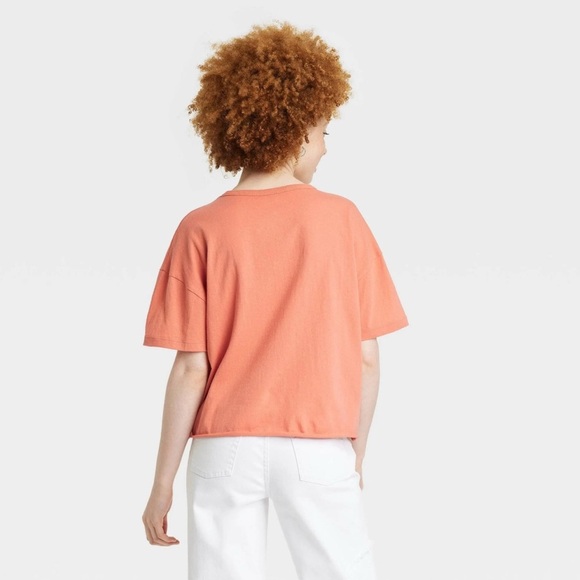 The Rolling Stones coral Cotton Tee shirt sze medium - Picture 2 of 5